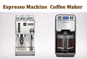  drip coffee maker and espresso machine