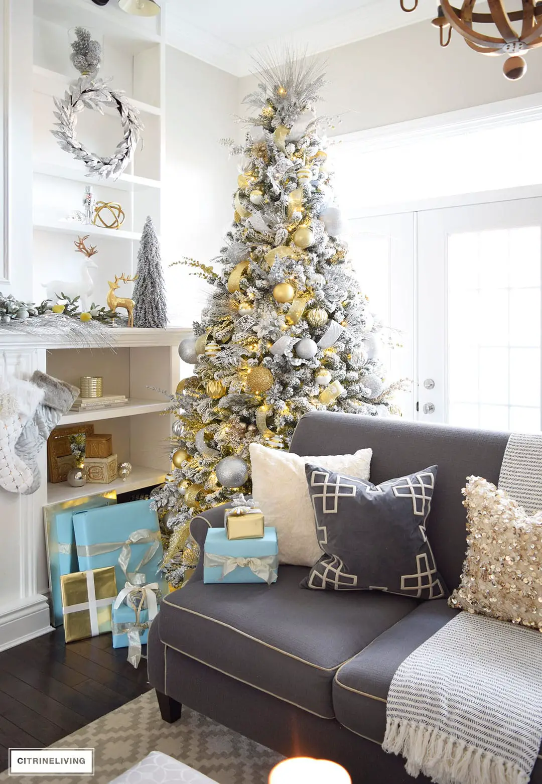 Christmas Decor Inspiration-OnePointofView.net-Citrineliving