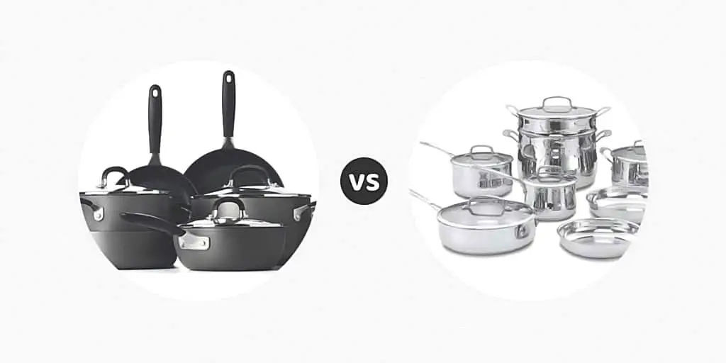 Hard Anodized Cookware Vs Stainless Steel Cookware