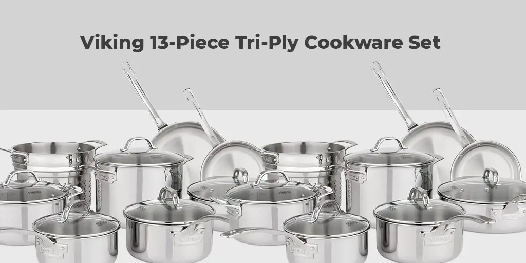 Viking 13-Piece Tri-Ply Cookware Set Review