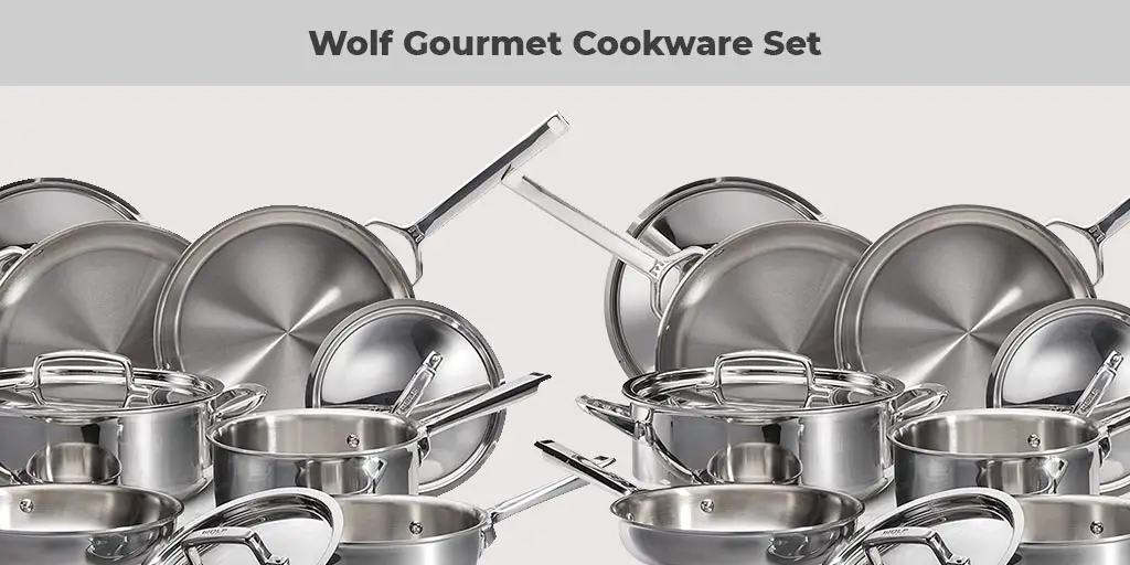 Wolf Gourmet 10 Piece Cookware Set Review (Stainless Steel)
