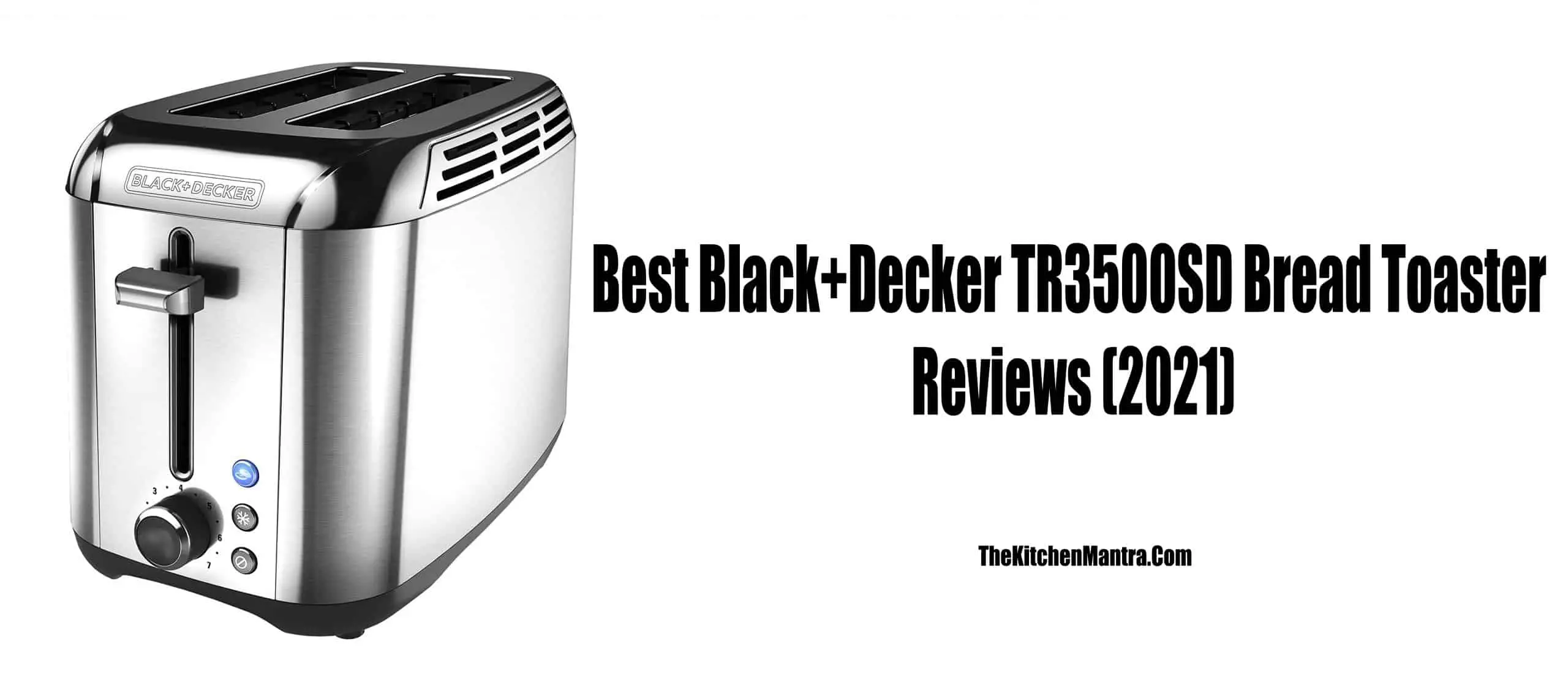 black & decker 2-slice toaster