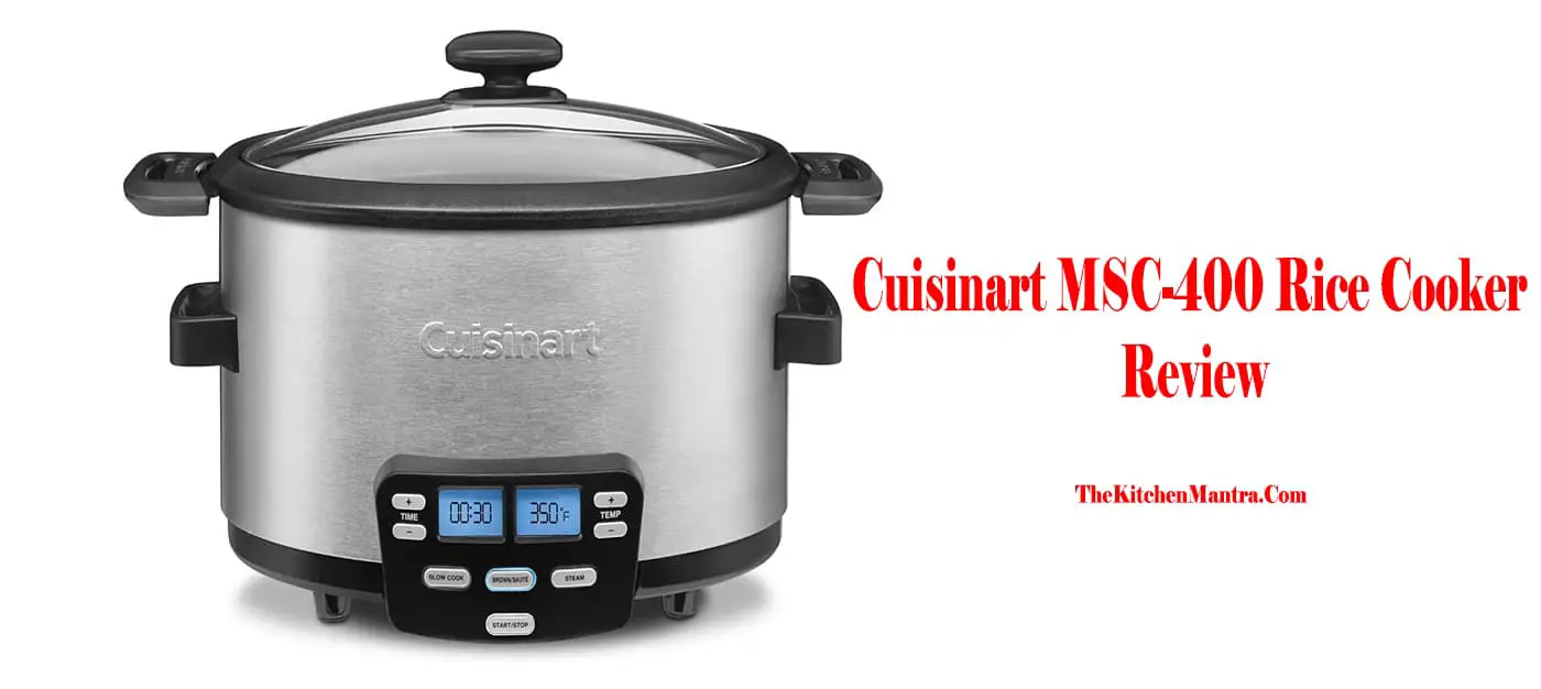 Cuisinart MSC400 Rice Cooker Review Features, Pros & Cons