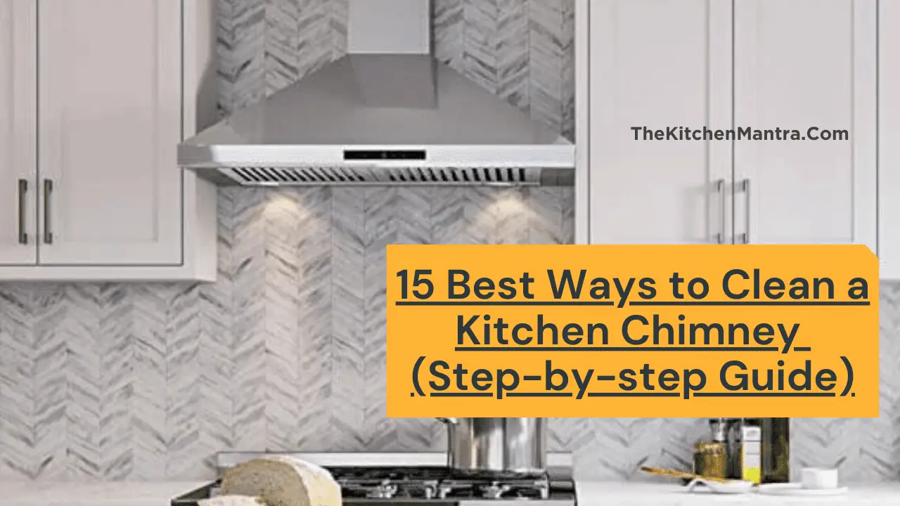 how to clean kitchen chimney hood
