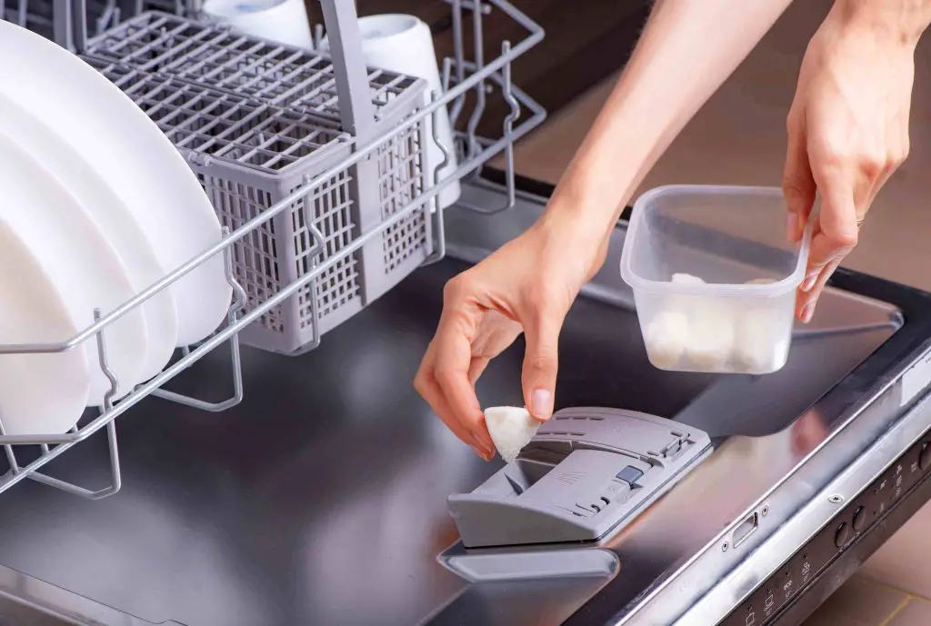 how to use a dishwasher with liquid detergent
