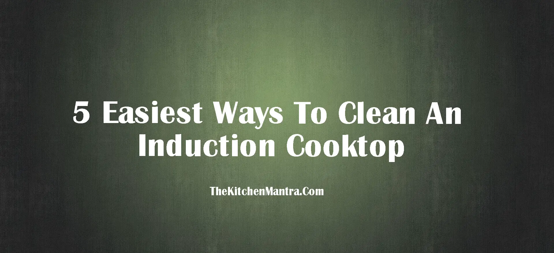 how to clean induction cooktop glass