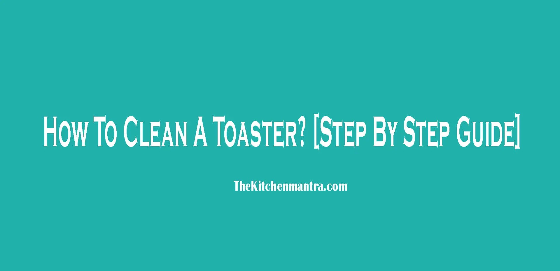 how to clean a toaster oven inside