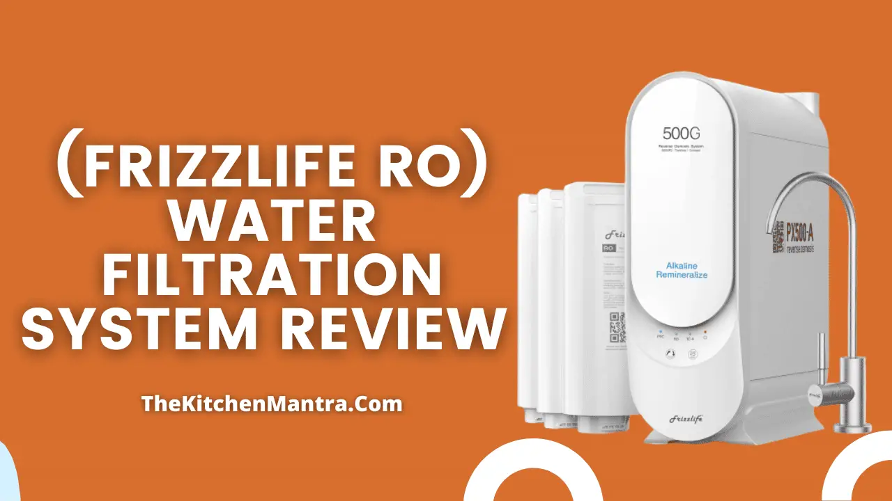 frizzlife reverse osmosis water filtration system